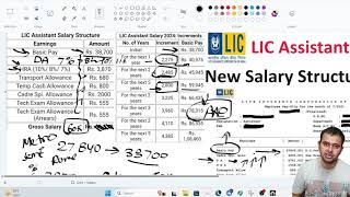 LIC Assistant Salary Slip | Revised | New Structure