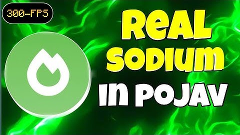 How to play real sodium in Pojavlauncher 1.21.1 | real sodium for Pojavlauncher