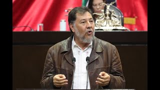 Dip. Gerardo Fernández Noroña (PT)  Elección continua de legisladores federales (A Favor)