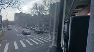 A ride on 2008 MCI D4500CT 2246 on the BM5 ( Spring Creek, Brooklyn )