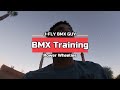 Jfly bmx training power wheelies