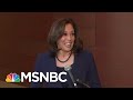 Andrea Mitchell Asks Kamala Harris Why She’s Best Suited To Beat President Trump | Hardball | MSNBC