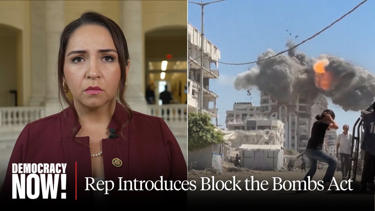 Block the Bombs to Israel: Rep. Delia Ramirez Denounces Genocide in Gaza
