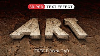 How to make 3D  Text Effect | Graphics Design  |  Free Download  | Page - 407