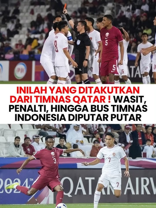 inilah yang ditakutkan ketika timnas Indonesia jika ketemu timnas Qatar #timnasindonesia