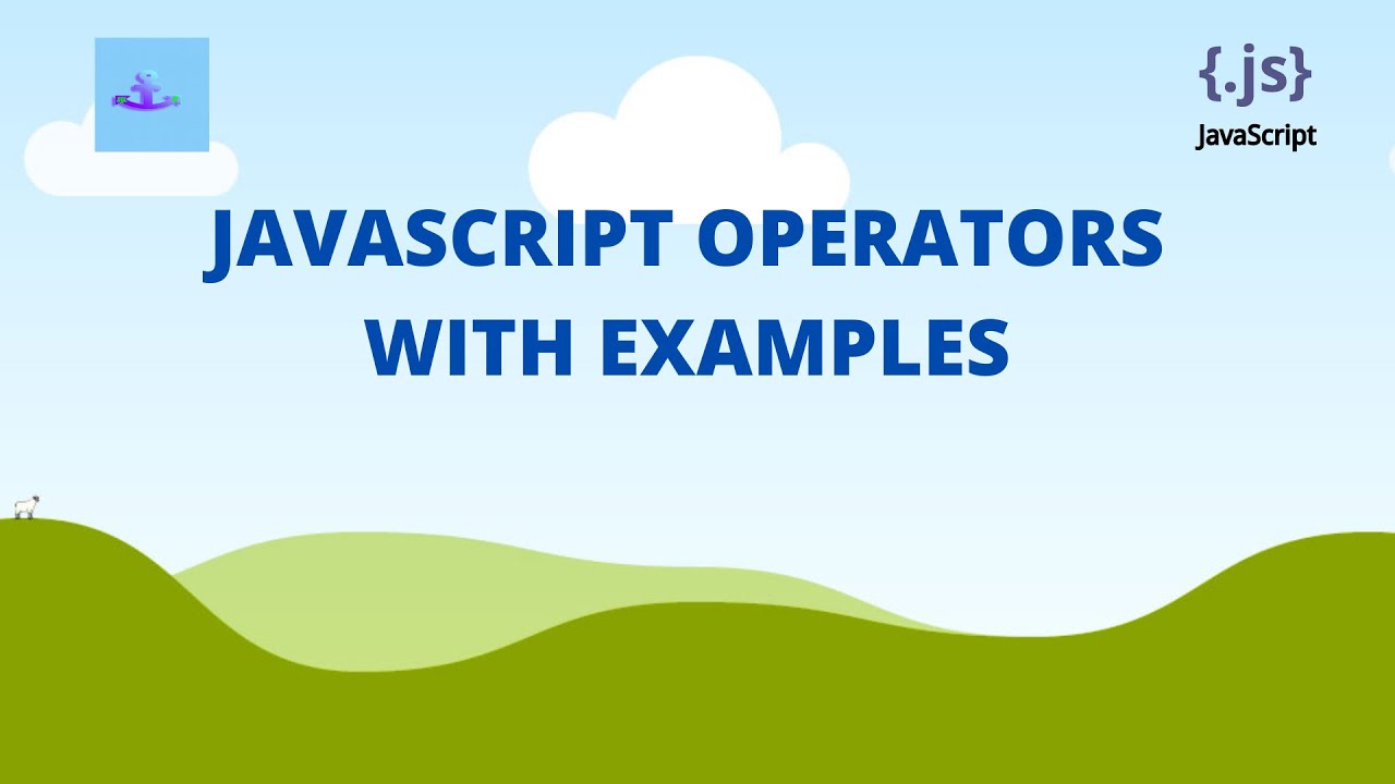 JavaScript Operators list | Operators in JavaScript - YouTube