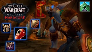Одеваюсь в БИСы и Танкую на СФ Шамане! WoW Classic HC