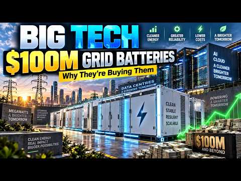 Why Big Tech Is Buying $100M Grid Batteries