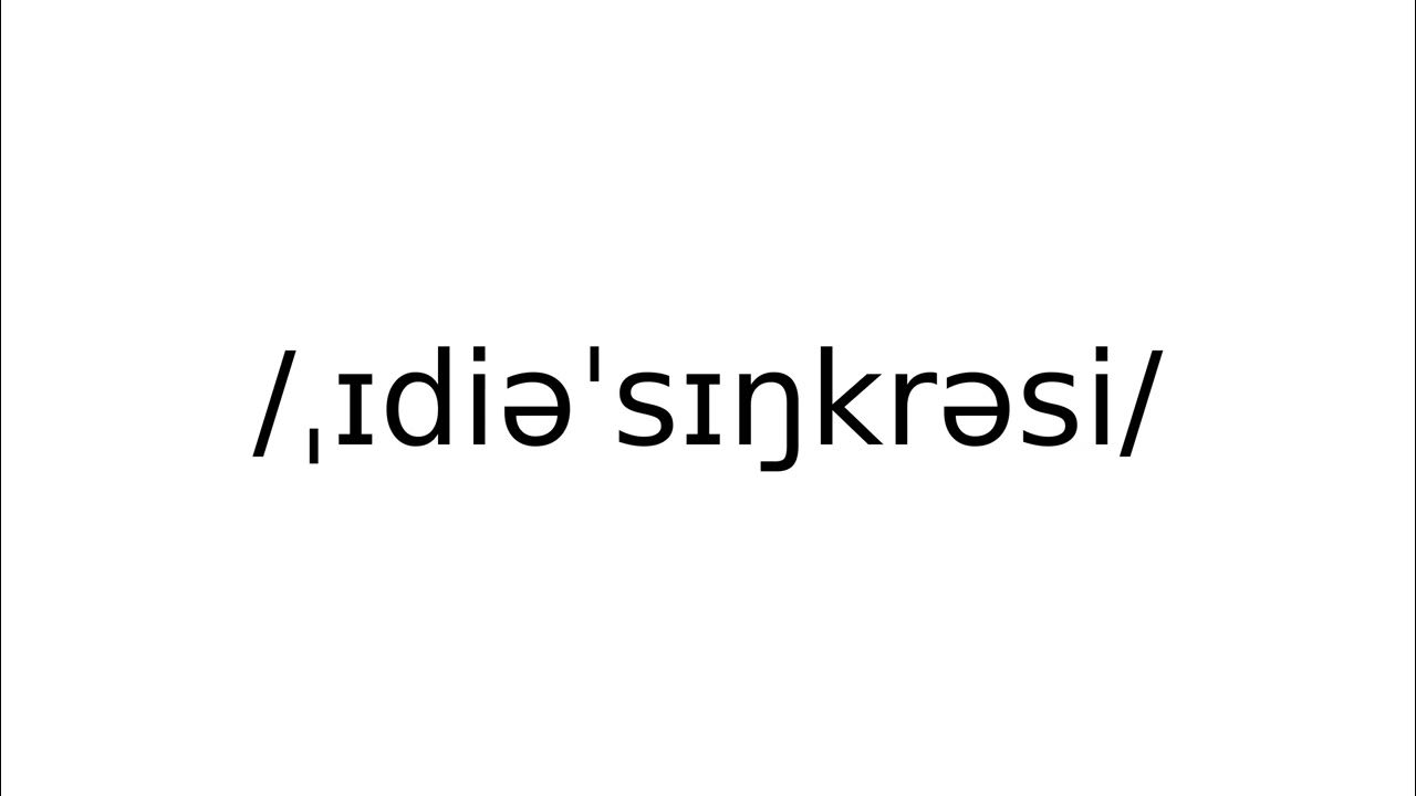 #idiosyncrasy #noun #meaning #meanings #definition #definitions # ...