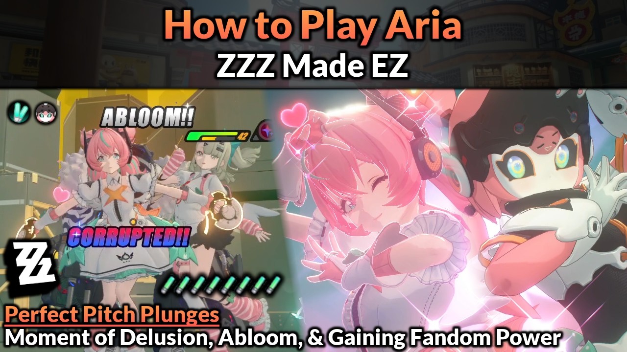 How to Play Aria (Main Mechanics, Builds, & Teams Full Guide) | ZZZ Made EZ