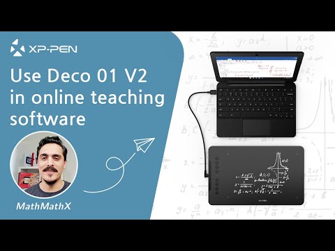 XP-PEN tablet connection and setup on computer and Android phone for online math teaching hqdefault