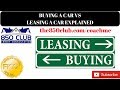 Buying A New Car VS Leasing A New Car At The Dealership With Your FICO Score