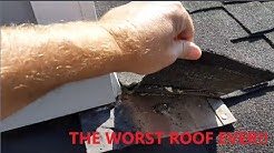The Worst Roofing Job Ever!  This Tops Anything I have Seen in 25 Years of Roofing 