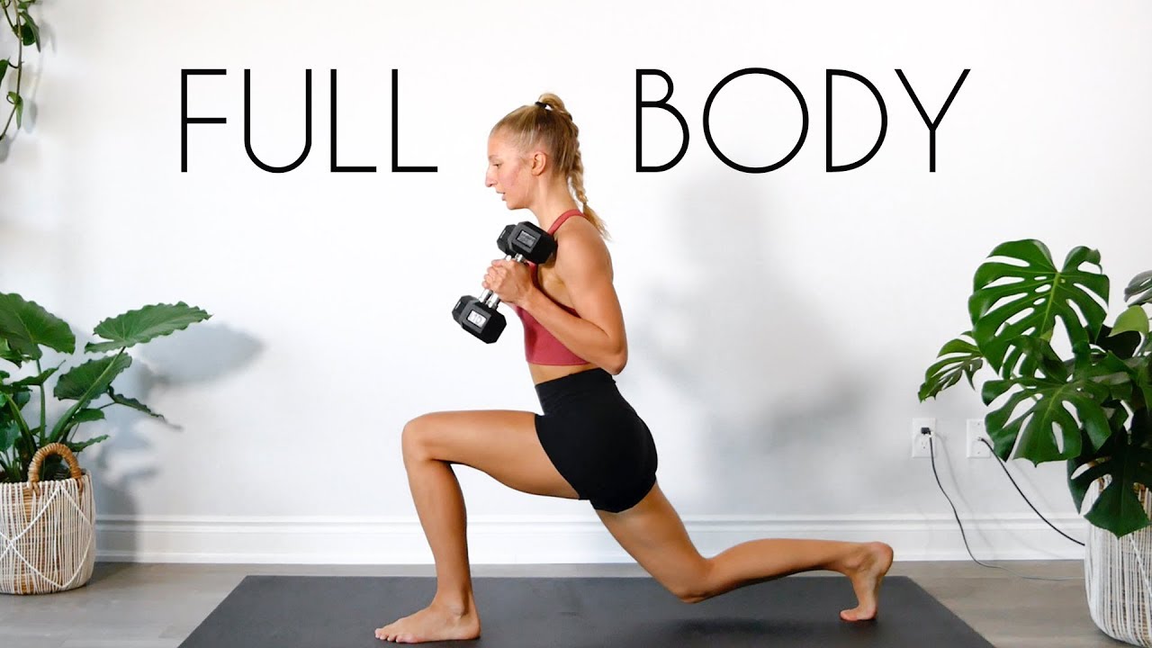 10 MIN FULL BODY DUMBBELL At Home Workout