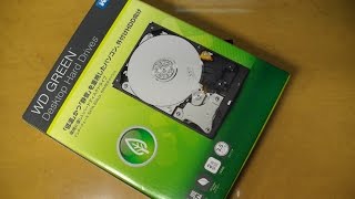 WD製3TBハードディスク！WESTERN DIGITAL ウェスタンデジタルを買ってみた（設置編）