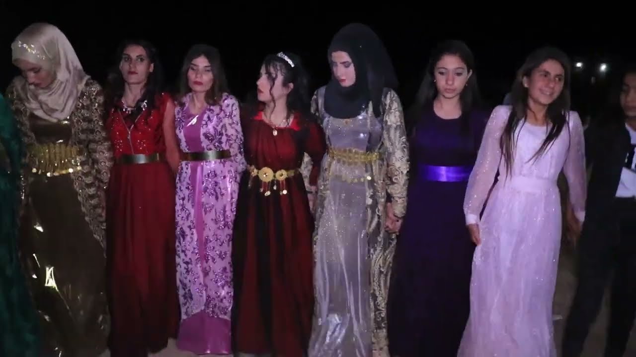 اجمل حفلة كوباني زفاف العروسين   فهد❤️ريفين من اهالي قرية بير زنار اقيم الحفل في قرية بير زنار رقم/4