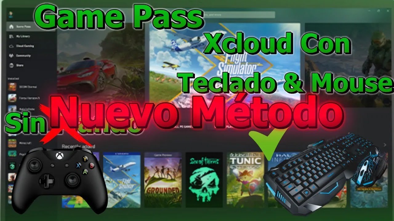 Jugar con Mouse & Teclado | Xcloud PC | Sin Mando |  XboxGamePass | 2024 