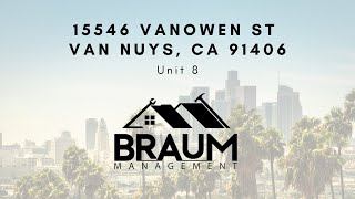15546 VANOWEN ST UNIT 8 VAN NUYS, CA 91406