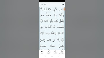 سورة الفرقان بالتجويد المبسط والتلاوة الصحيحة الصفحة (٣٦٦)