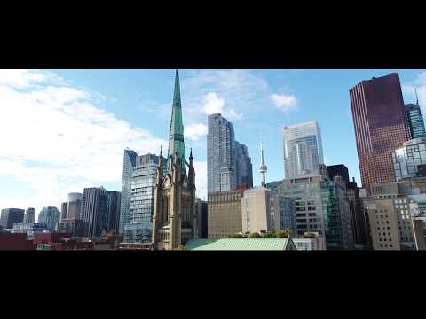 Drone Tour of St. James Cathedral Toronto