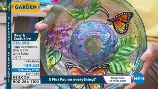 Improvements Bird Bath with Solar Light screenshot 1