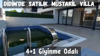 DİDİM'DE SATILIK MÜSTAKİL VİLLA. Denize Yakın Satılık Yazlık. 4+1 Ebeveyn Banyolu Villa #didim #ev