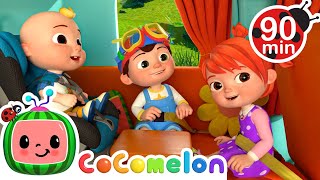 Wheels on the Bus - Camper Van Road Trip | CoComelon | Songs and Cartoons | Best Videos for Babies