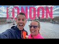 We went running around London (our own sightseeing tour)