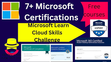 7+ Microsoft Free Certifications Courses |Microsoft Cloud Skills Challenge | Exam Voucher Free |