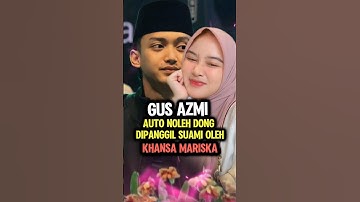 Kak Aca Panggil Gus Azmi Suamiku #shorts
