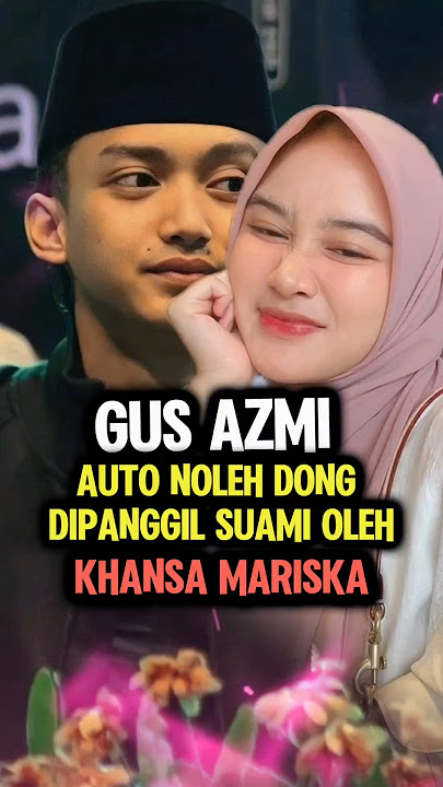 Kak Aca Panggil Gus Azmi Suamiku #shorts