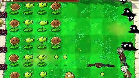Plants vs Zombies - Gameplay Walkthrough Part 1 - (PC, Android, iOS)