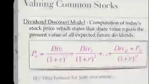 Class #5 of Investments @ebs.edu by Prof. Rasa Karapandza  http://www.rasakarapandza.com