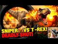 PART 5: I Hunted The DEADLIEST T-REX! 🤯 (Only One Bullet Left) | Wild Dino Hunting Simulator