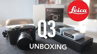 Leica Q3 - MY FIRST Leica Unboxing #leica #leicaq3 #leicacamera