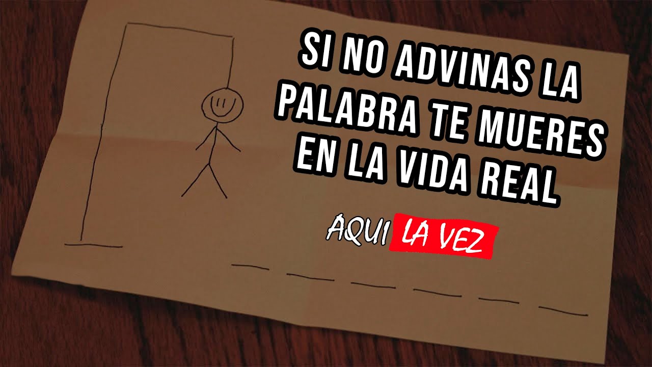 EL Juego Del AHORCADO PERO SI PIERDES Te AHORCAN De Verdad (En 5 Minutos) Resumen YouTube EL Juego Del AHORCADO PERO SI PIERDES Te AHORCAN De Verdad (En 5 Minutos) Resumen YouTube