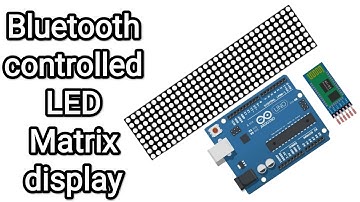 Bluetooth Controlled Display Bluetooth Controlled Notice Board #Shorts