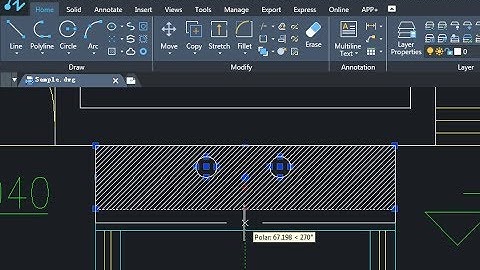 Hatch with Boundary Grips: Adjust the shape of hatched objects anytime