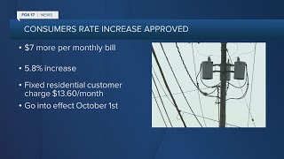 Consumers Energy raising prices for natural gas customers starting Oct. 1