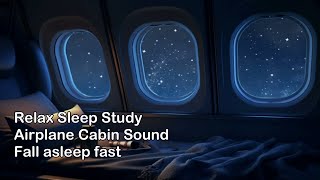 Airplane Cabine Sound | Beat Insomnia | 10 Hours Calming Flight Sound | Jet Plane Engine Relaxation