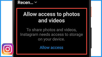 Allow Access To Photos And Videos Instagram | Instagram Allow Access Problem