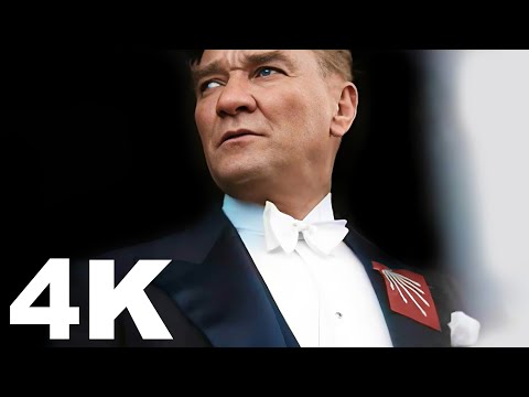 Mustafa Kemal Atatürk | 4K , Renkli