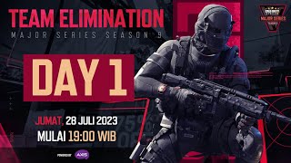 Team Elimination Day 1 | Major Series Season 9  l Garena Call of Duty®: Mobile Indonesia