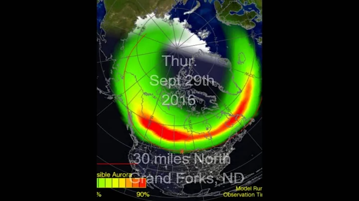 Northern Lights North Dakota Sept 29th 2016