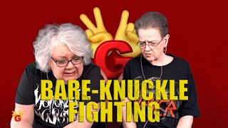 Two Rocking Grannies Reaction! FEMALE BARE-KNUCKLE FIST FIGHTING