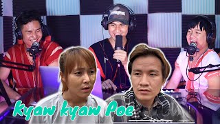 Kyaw Kyaw Poe USA bike funny reaction by BIGBIRD PEACE DOH WAH MOE MOE POE KWAR