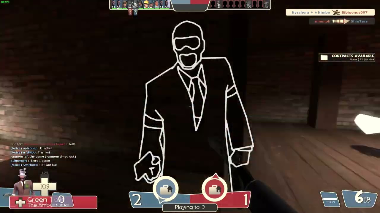 TF2: Hitting a very suspicious Ambassador Headshot