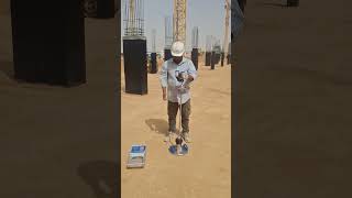 new machine for soil compaction test #اnajdsoil&concretelaboratorytabuk#sajjadkhan