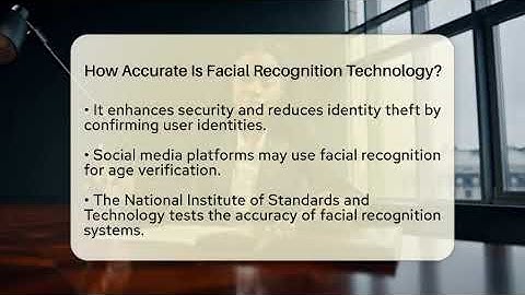How Accurate Is Facial Recognition Technology? - Everyday-Networking