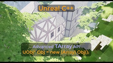 Advanced TArray Functions, like Placement New - UE C++ Tutorial